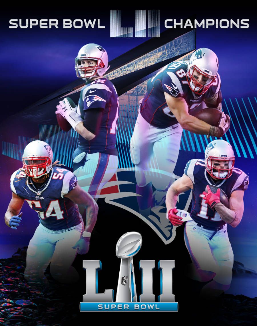 promo poster super bowl LII Version 2